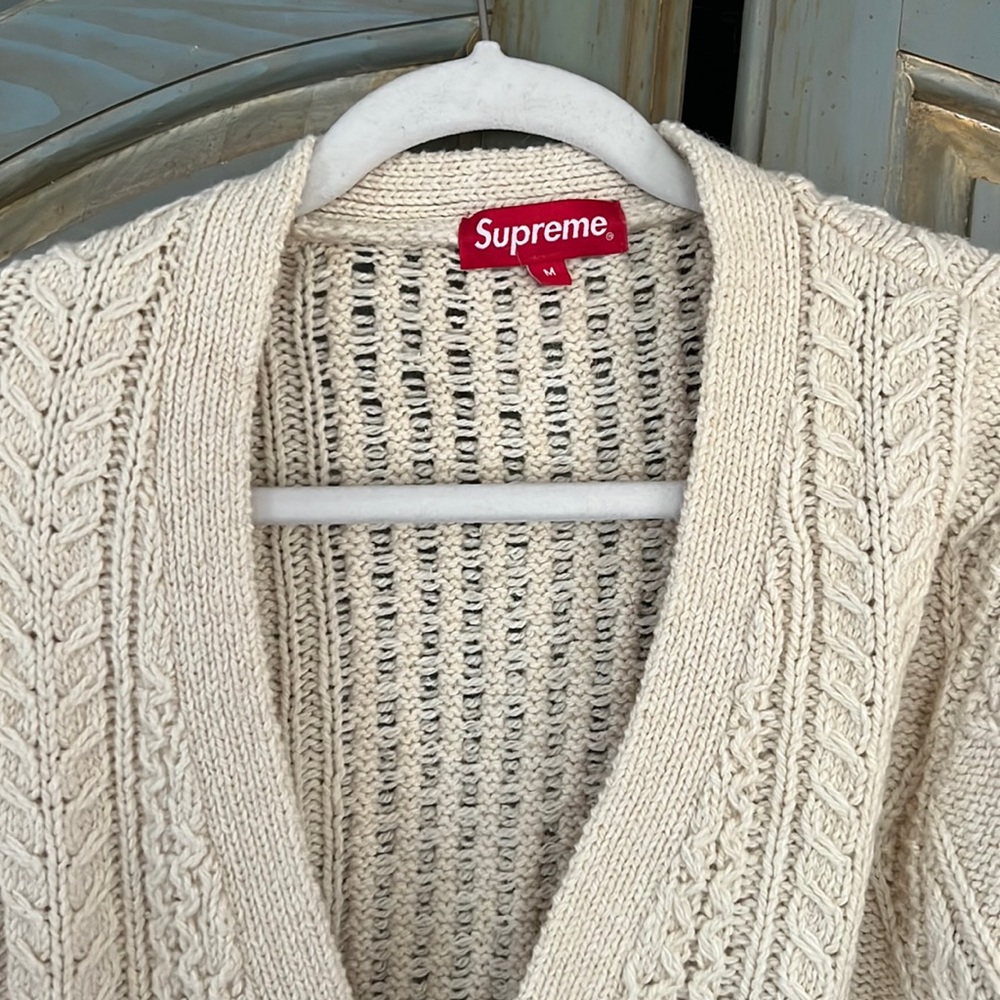 Supreme Irish knit sweater